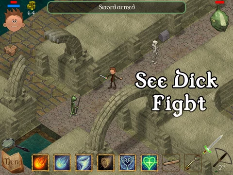 Изображение игры: Dungeon Dick