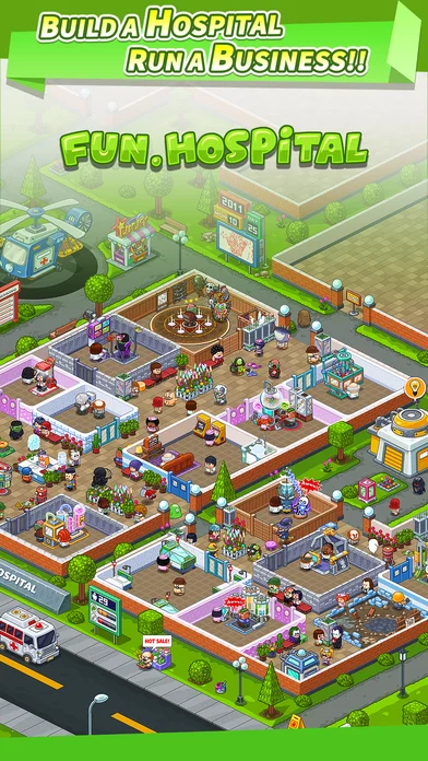 Изображение игры: Fun Hospital - Tycoon's Back