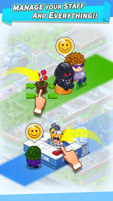 Изображение игры: Fun Hospital - Tycoon's Back