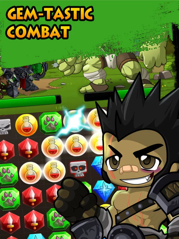 Изображение игры: Battle Gems (AdventureQuest)