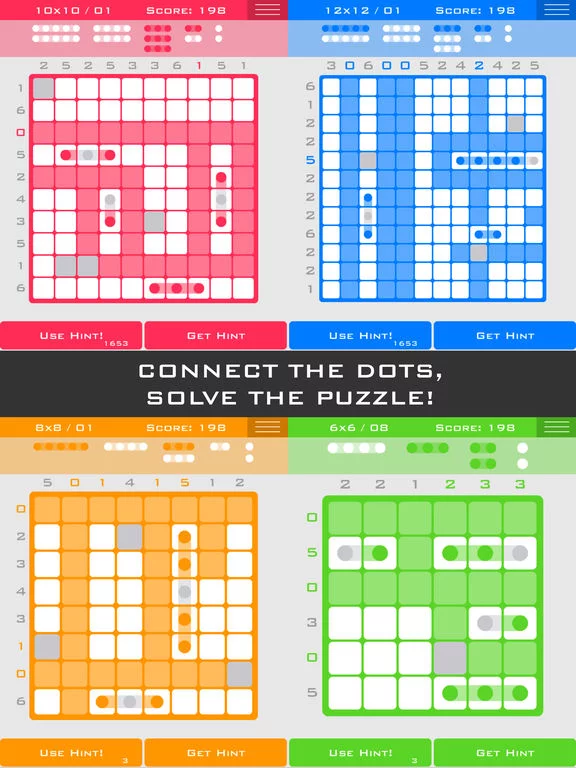 Изображение игры: Logic Dots