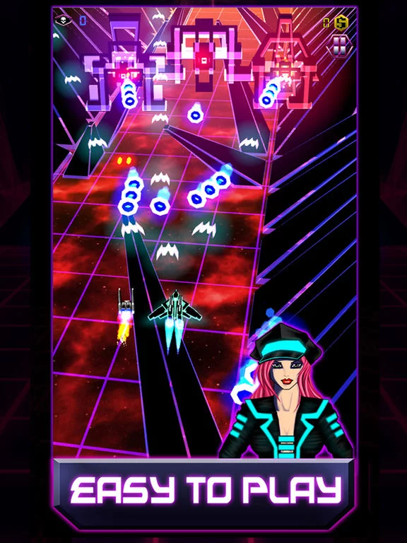 Изображение игры: Galaxy BulletHell: Space intruders