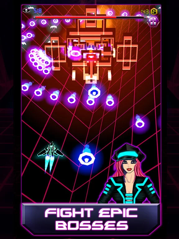 Изображение игры: Galaxy BulletHell: Space intruders