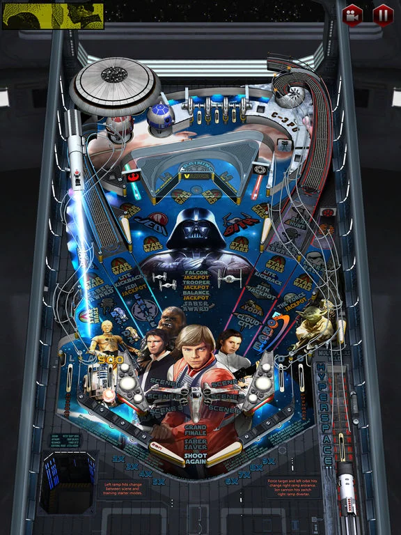 Изображение игры: Star Wars Pinball 5