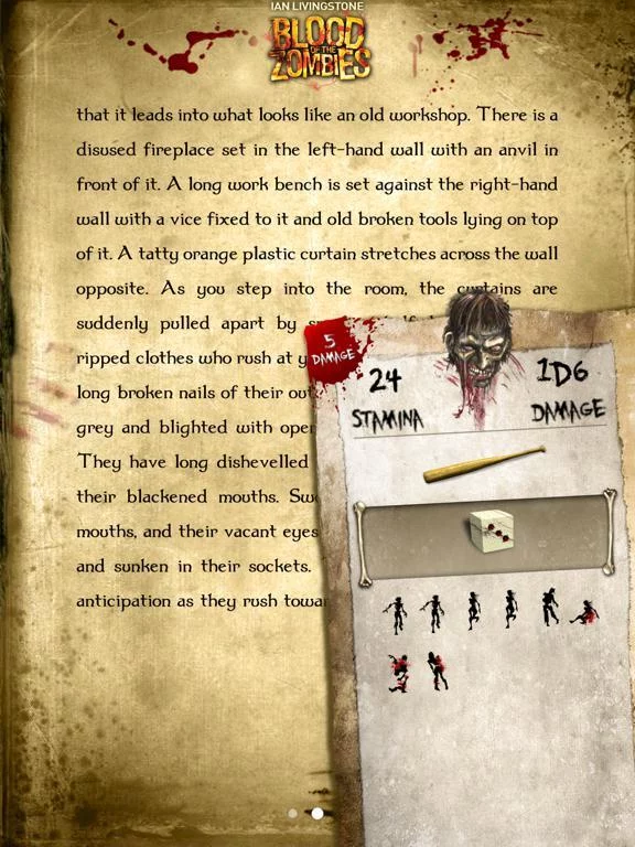Изображение игры: Fighting Fantasy: Blood of the Zombies