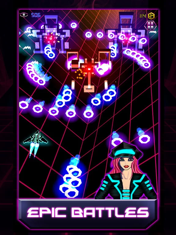 Изображение игры: Galaxy BulletHell: Space intruders