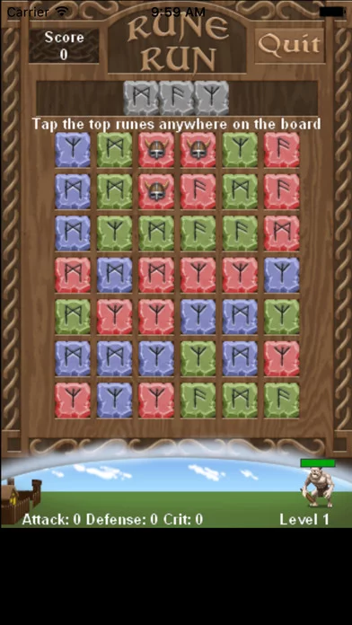 Изображение игры: RuneRun