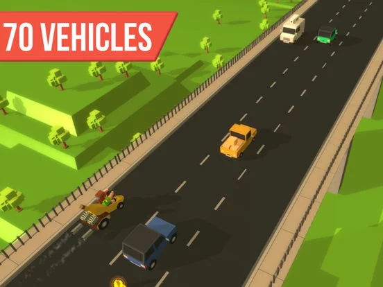 Изображение игры: Road Rush Racer - Endless Arcade Racer