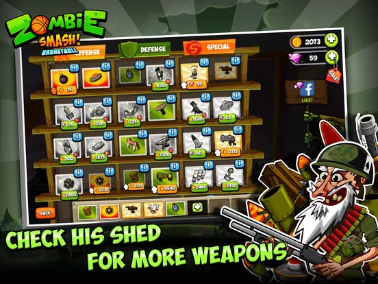 Изображение игры: Zombie Smash Basketball - Tower Defense!