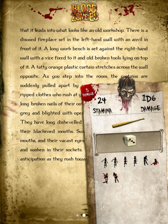 Изображение игры: Fighting Fantasy: Blood of the Zombies