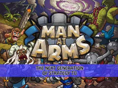 Изображение игры: Man at Arms TD