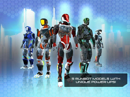 Изображение игры: Runbot Runner - Endless Run Robot