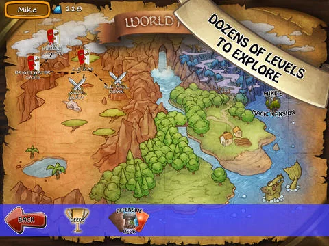 Изображение игры: Man at Arms TD