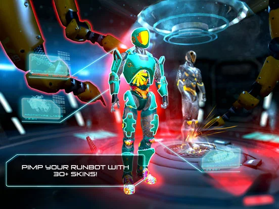 Изображение игры: Runbot Runner - Endless Run Robot