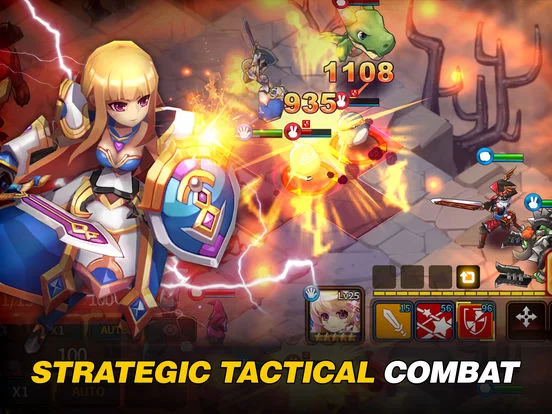 Изображение игры: Fantasy War Tactics
