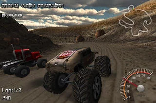 Изображение игры: MonsterTruck Rally