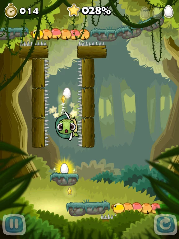 Изображение игры: Roll Turtle