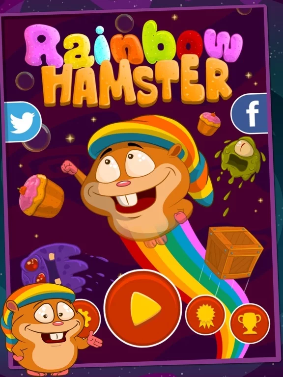 Изображение игры: Rainbow Hamster
