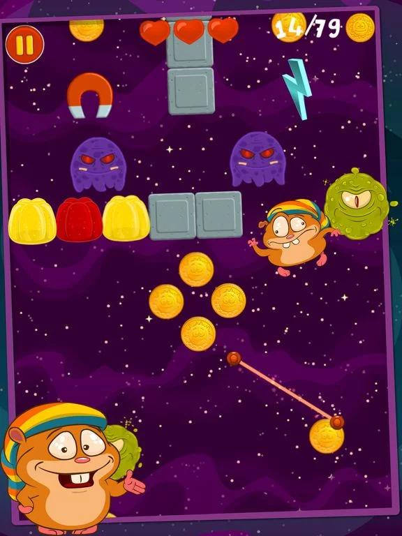 Изображение игры: Rainbow Hamster