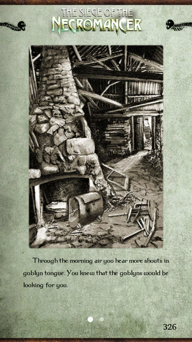 Изображение игры: Gamebook Adventures 2: The Siege of the Necromancer