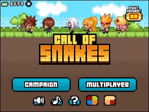 Изображение игры: Call of Snakes