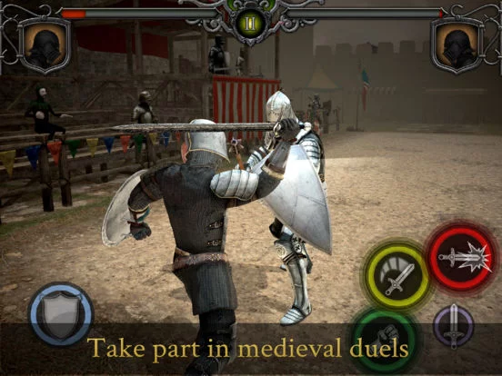 Изображение игры: Knights Fight: Medieval Arena