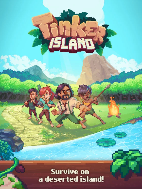 Изображение игры: Tinker Island: Survival Adventure