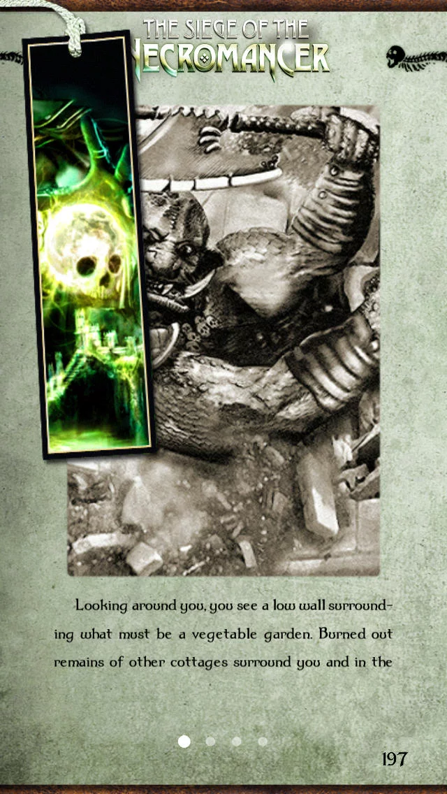 Изображение игры: Gamebook Adventures 2: The Siege of the Necromancer