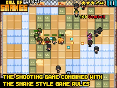 Изображение игры: Call of Snakes