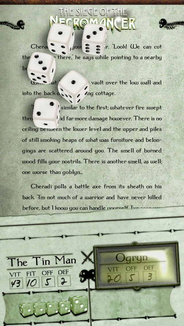 Изображение игры: Gamebook Adventures 2: The Siege of the Necromancer