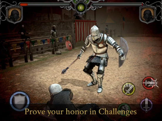 Изображение игры: Knights Fight: Medieval Arena