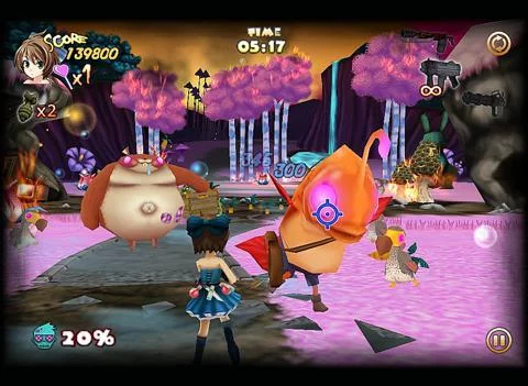 Изображение игры: Zombie Panic in Wonderland Plus
