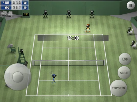 Изображение игры: Stickman Tennis 2015
