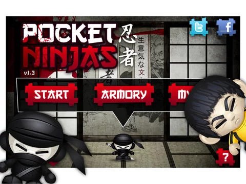 Изображение игры: Pocket Ninjas