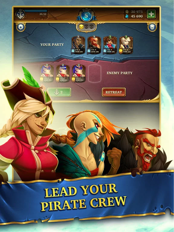 Изображение игры: Saber's Edge - Puzzle RPG