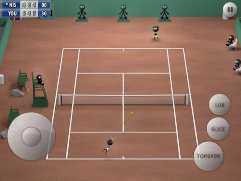Изображение игры: Stickman Tennis 2015