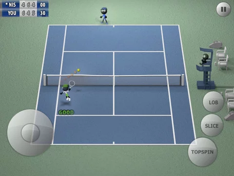 Изображение игры: Stickman Tennis 2015