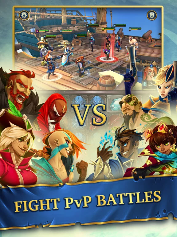 Изображение игры: Saber's Edge - Puzzle RPG