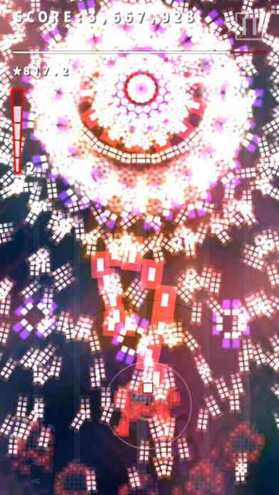 Изображение игры: .Decluster Zero: Bullet Nocturne Lite - Bullet Hell Shmup