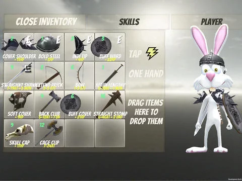 Изображение игры: A Lonely Bunny RPG