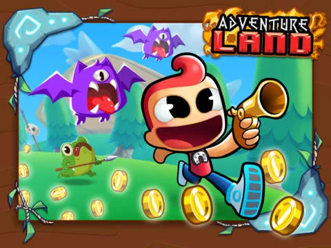 Изображение игры: Adventure Land - Rogue Runner Game