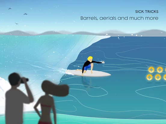 Изображение игры: Go Surf - The Endless Wave Runner