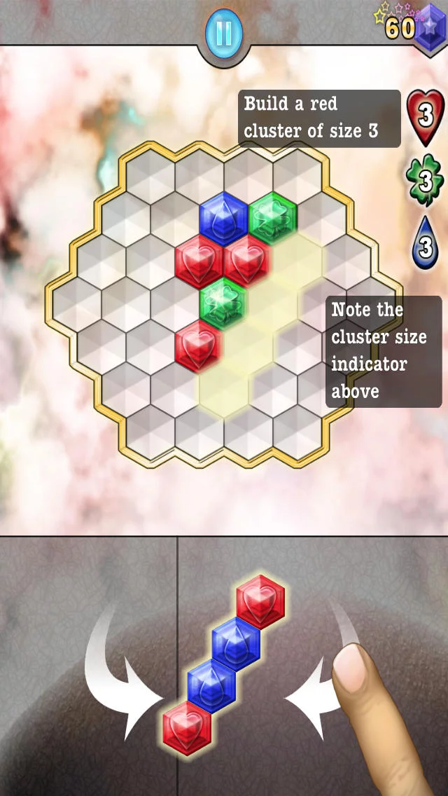Изображение игры: Reiner Knizia's ClusterMaster