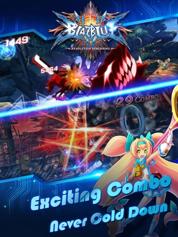 Изображение игры: BlazBlue RR - the Real Action Game
