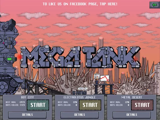 Изображение игры: Mega Tank