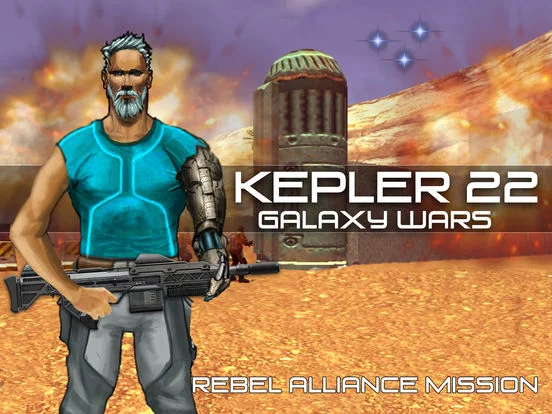 Изображение игры: Kepler Galaxy Wars - Rebel Alliance Mission