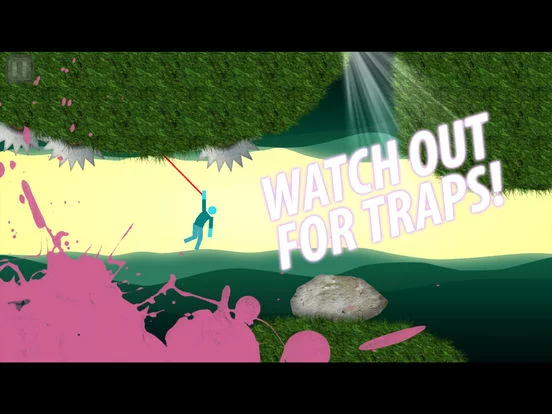 Изображение игры: Hanger - Fun Rope Swing Game