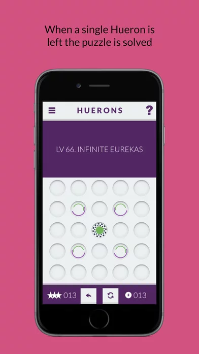 Изображение игры: Huerons: A challenging Puzzle