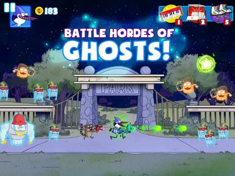 Изображение игры: Ghost Toasters - Regular Show