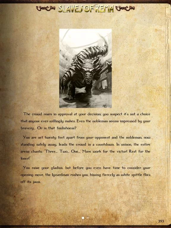 Изображение игры: Gamebook Adventures 3: Slaves of Rema